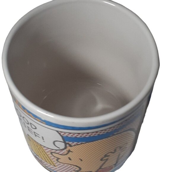 Charlie Brown Peanuts Coffee Good Grief Mug Cup 12 oz Diner White - Picture 4 of 5